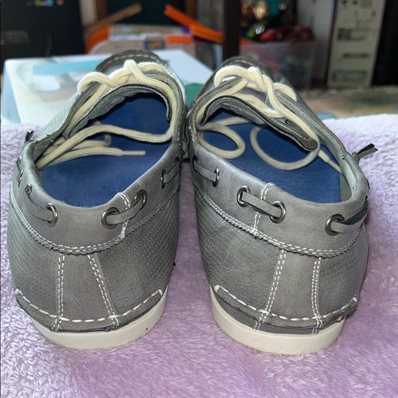 Gray Madden Boat Shoes Suede Material - Picture 3 of 8
